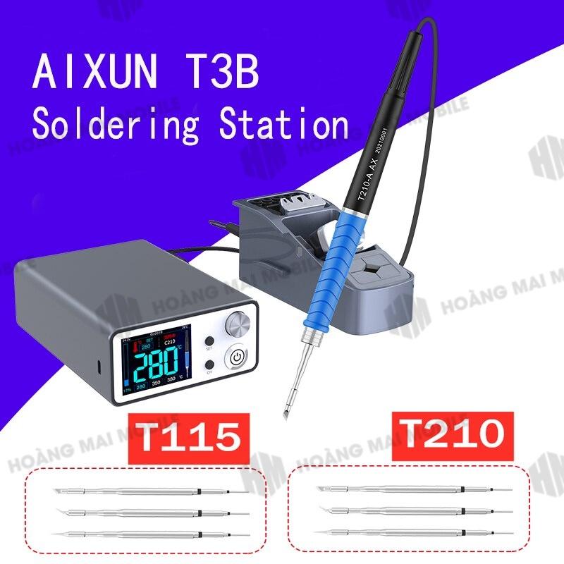 Máy hàn (trạm hàn) JC T3B version T210 và T115 (kèm 3 mũi)