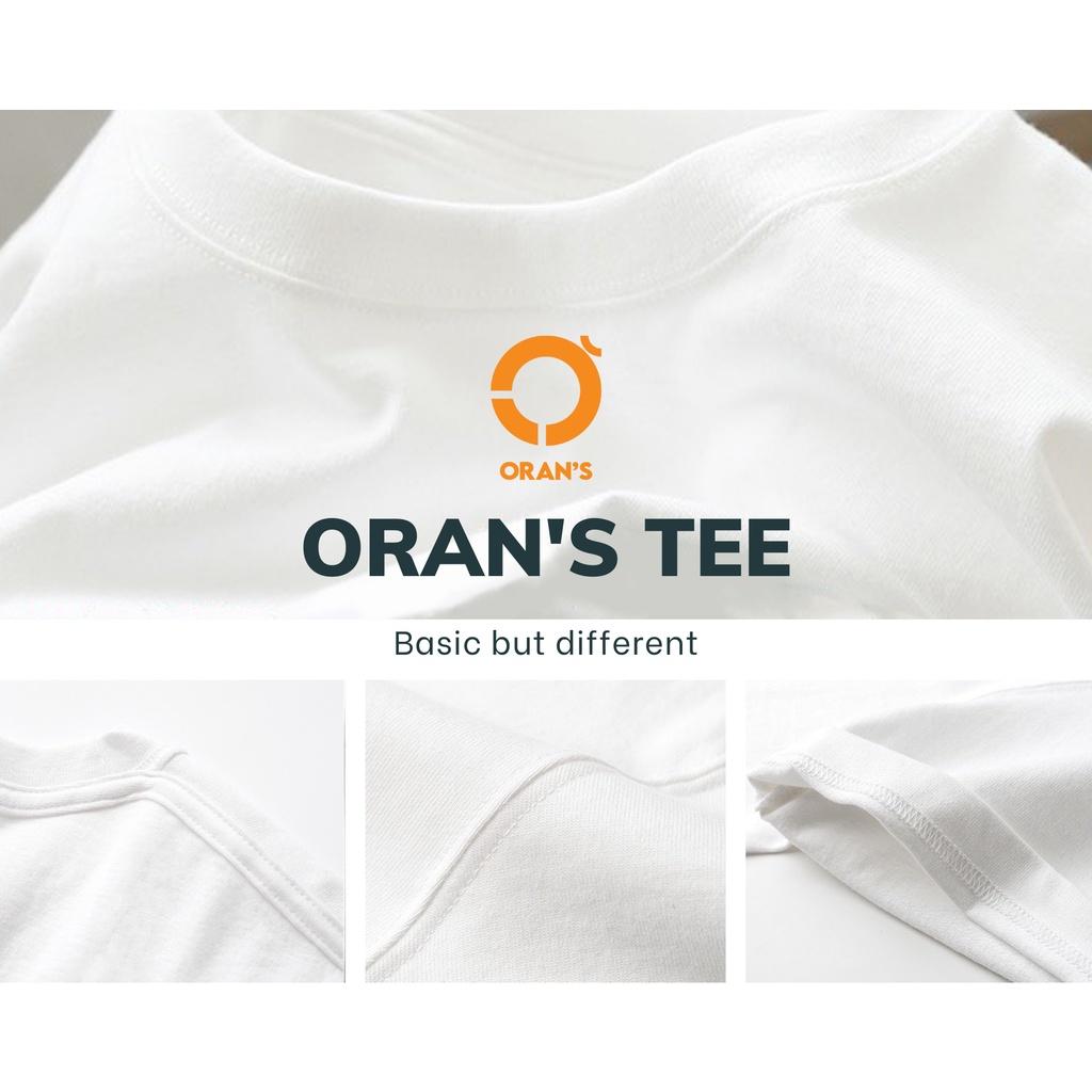 Áo thun khủng long tay lỡ áo đôi nam nữ Oversize chất COTTON 4C FULLBOX - ORAN'S Couple Tee