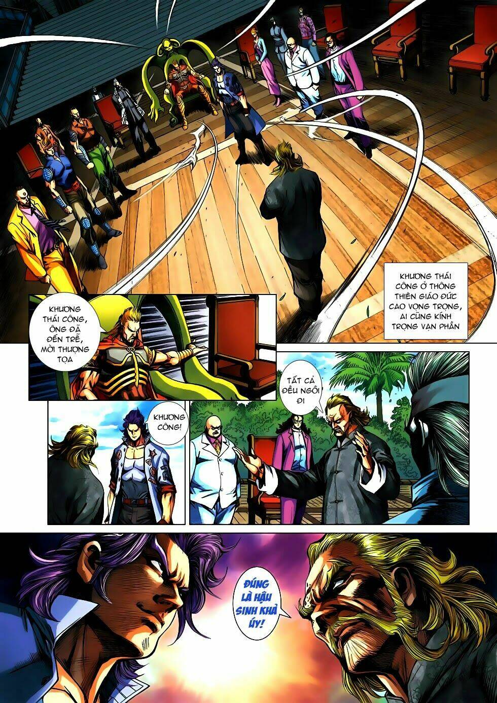 tân tác long hổ môn chapter 550 13