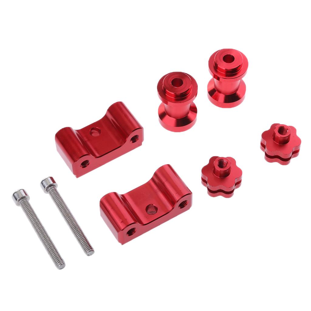 Motorcycle Accessories CNC Swingarm Spool Sliders Adapters / Mounts For Honda MSX125 MSX125 SF