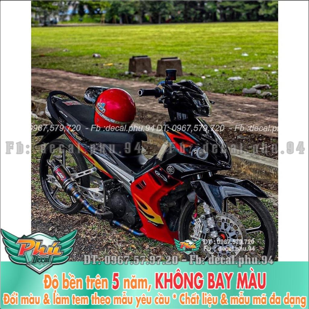 Tem Rời Ex 2006-2010 đỏ đen lửa -1