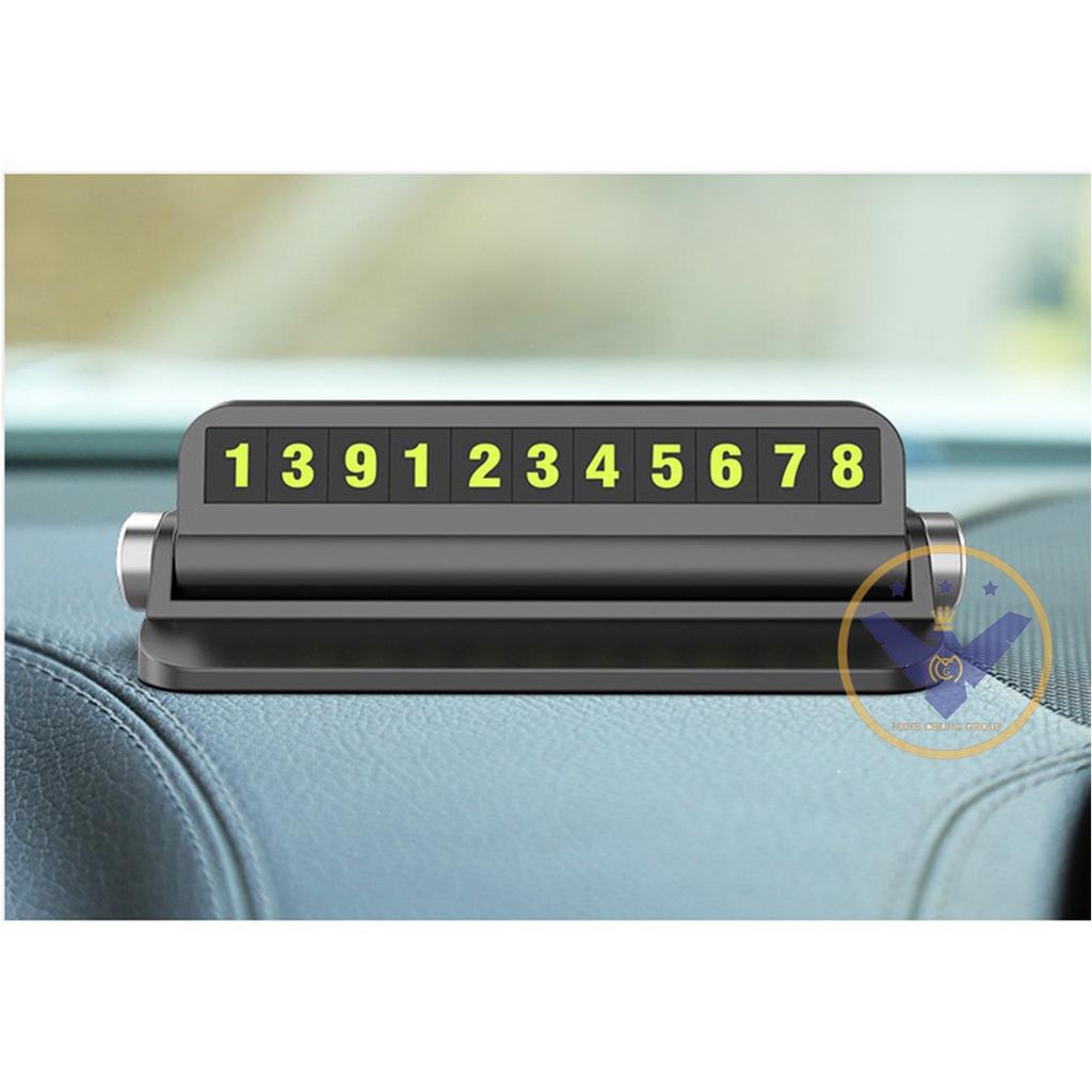 Bảng ghi số điện thoại gán ô tô đậu xe (có giá đỡ điện thoại)