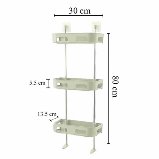 Giá kệ để đồ vệ sinh sau bồn cầu toilet nhà tắm