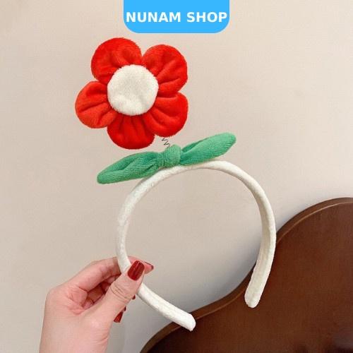 Cài tóc bông hoa xinh xắn cute cho bạn gái Nunam Shop