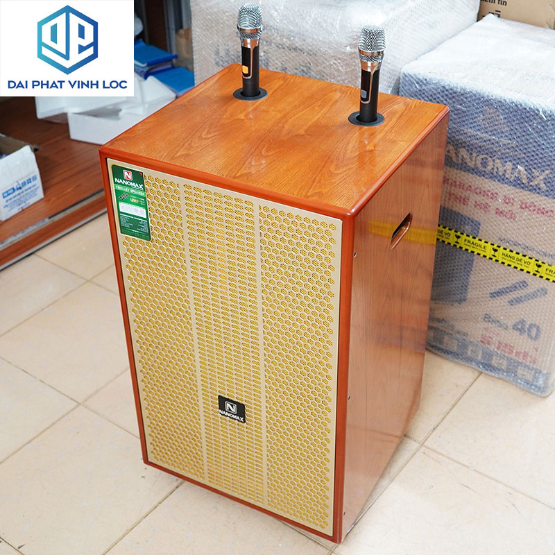 Loa Kéo Karaoke Công Suất Lớn 1200W | Loa Kéo Giá Rẻ Nanomax SK-18G8 | Loa Kéo Bluetooth Đọc Được Usb Thẻ Nhớ | Loa Kéo Hát Karaoke Hay Nhất | Loa Kéo Bass 50 Tay Kéo Sang Trọng Tặng Kèm 2  Mic Hát Karaoke