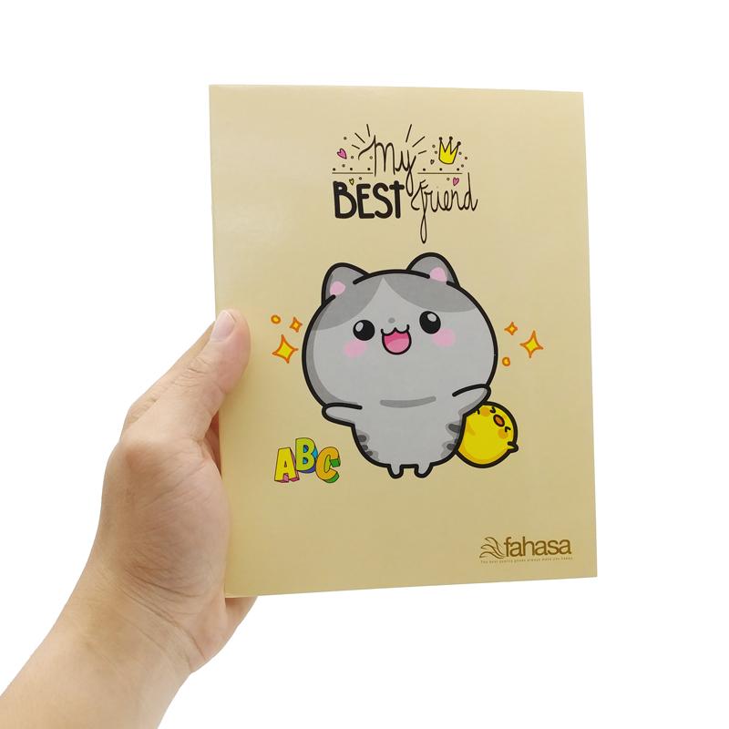 Combo 5 Tập Học Sinh My Best Friend - 4 Ô Ly 48 Trang 120gsm - Fahasa 5341 (Mẫu Bìa Giao Ngẫu Nhiên)