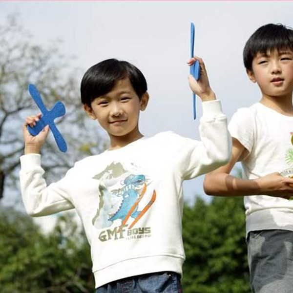 Boomerang 4 cánh - Màu xanh dương