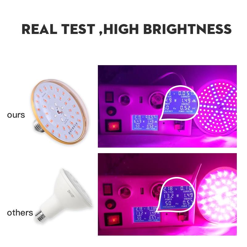 Bóng Đèn LED Trồng Cây E27 110v 220v Toàn Diện