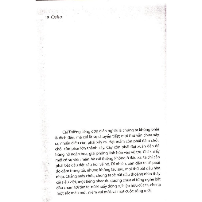 OSHO Suy Ngẫm Đầu Tiên Vào Buổi Sáng