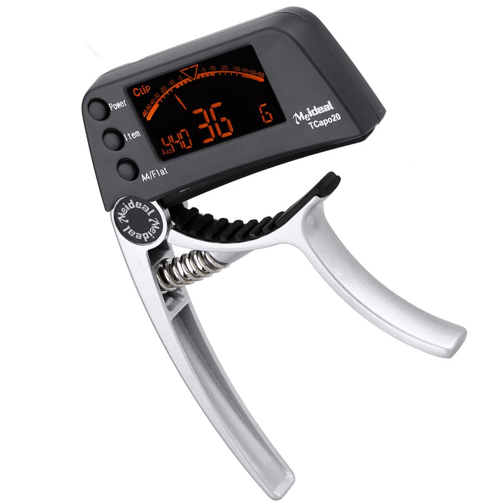 Acoustic Guitar Capo Quick Change Key Guitar Capo Tuner for Electric Guitar Parts Bass Ukulele