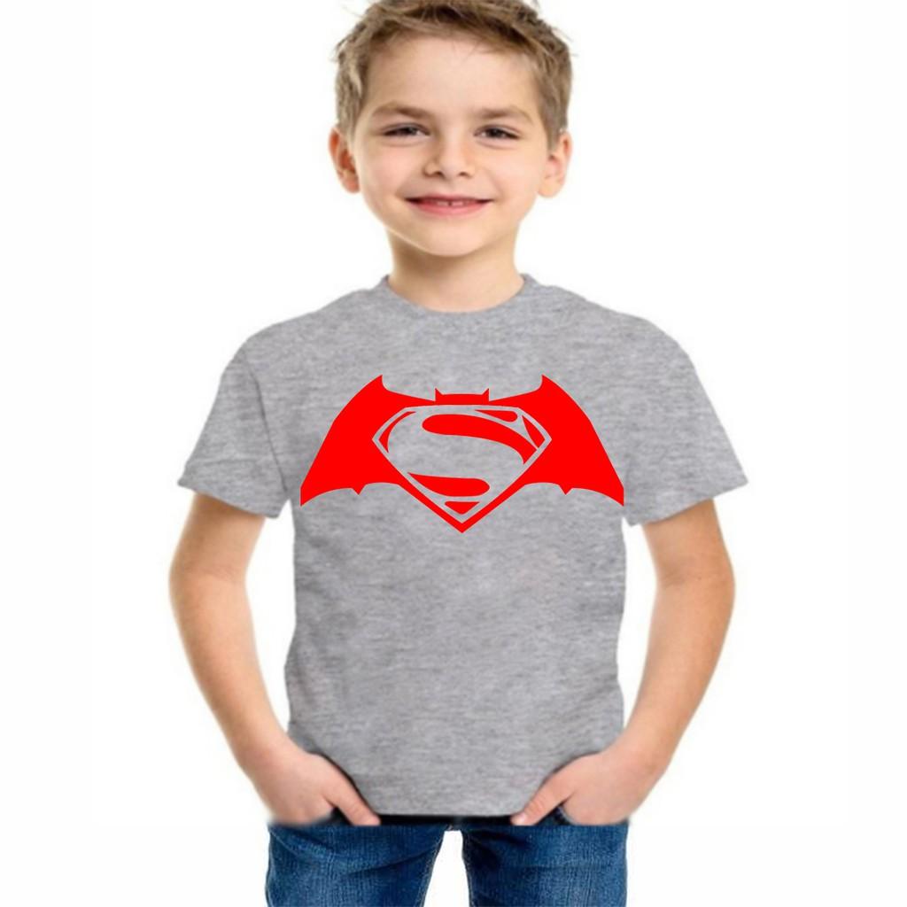 Áo thun bé trai in hình Batman so cute chất thun đẹp
