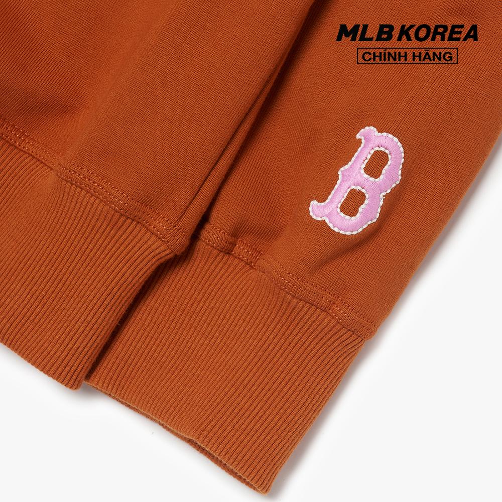 MLB - Áo hoodie tay dài phối mũ Mega Bear Mega Overfit 3AHDE0126-43BRS