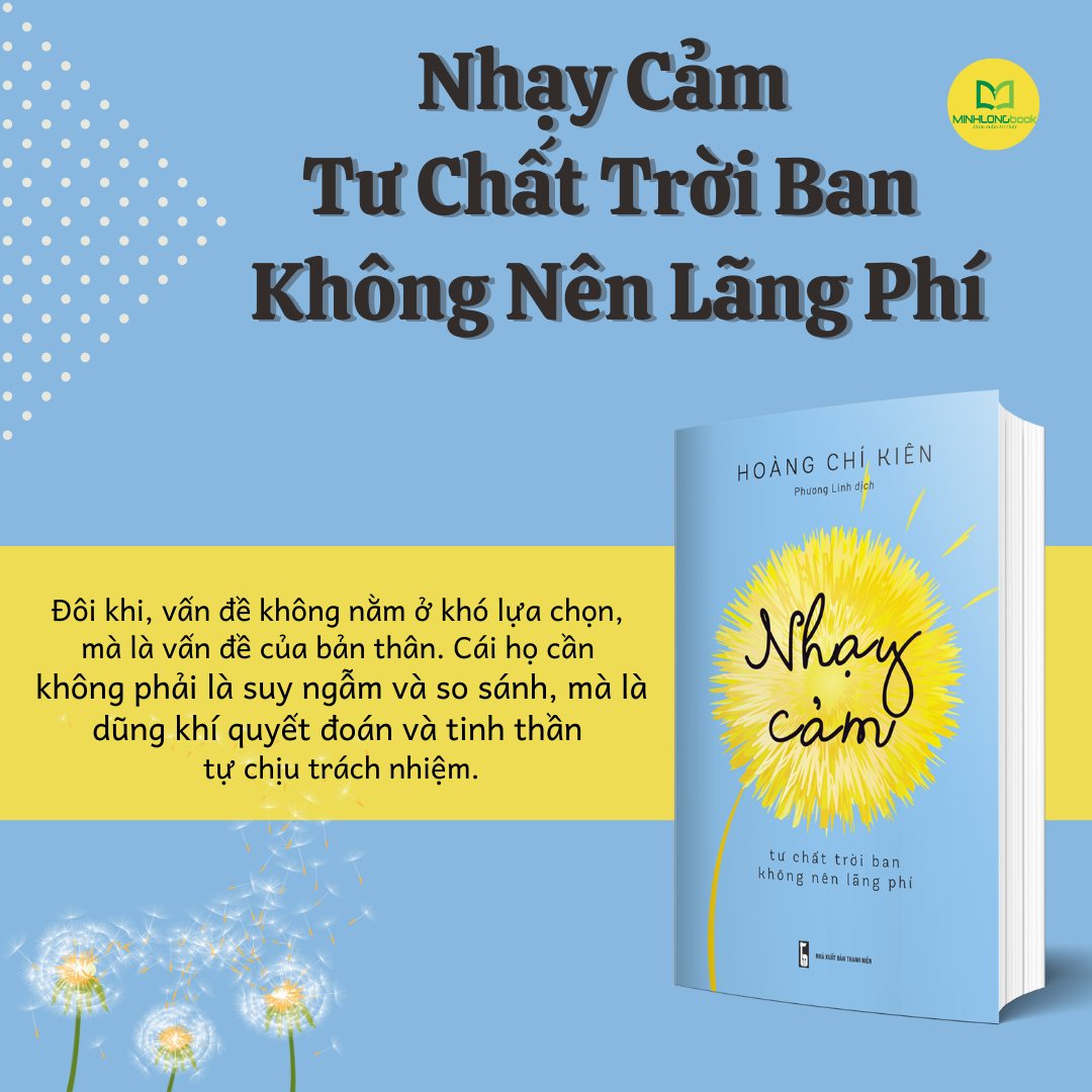 Sách: Nhạy Cảm - Tư Chất Trời Ban Không Nên Lãng Phí