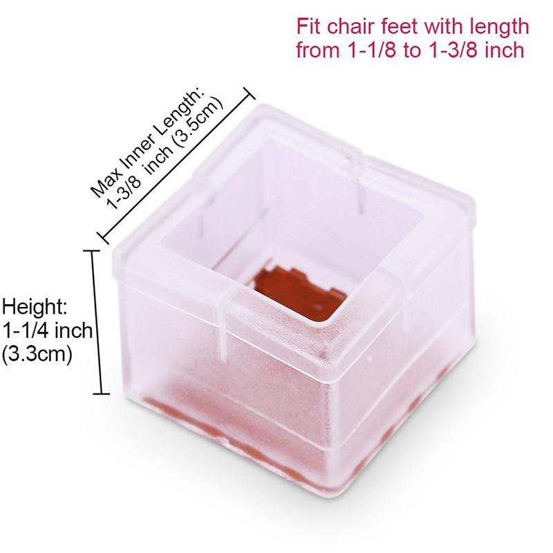 Bộ 4 Miếng Lót Chân Ghế Bằng Nỉ