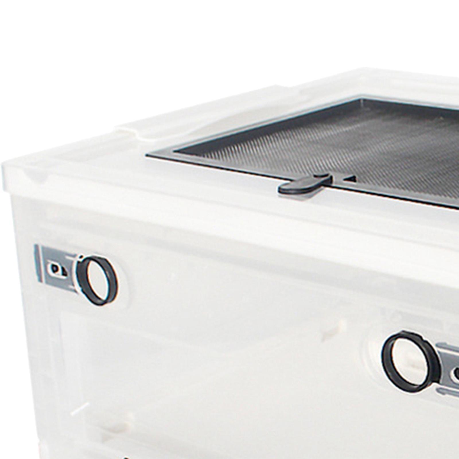 Reptile Breeding Box Cage Habitat Insect Hamster Feeding Box Pet Terrarium Tank for Lizard Scorpion Mouse Hedgehog