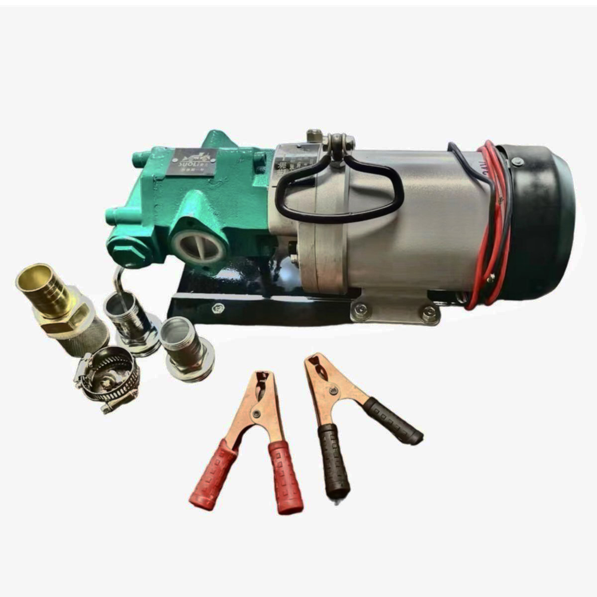 Máy bơm dầu nhớt điện 12V - WCB công nghệ bơm bánh răng Gear Pumps - Hàng nhập khẩu