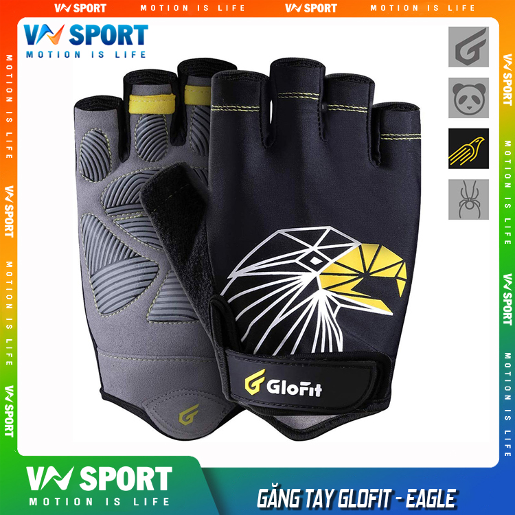 Găng Tay Tập Gym Glofit GFST001-FBS