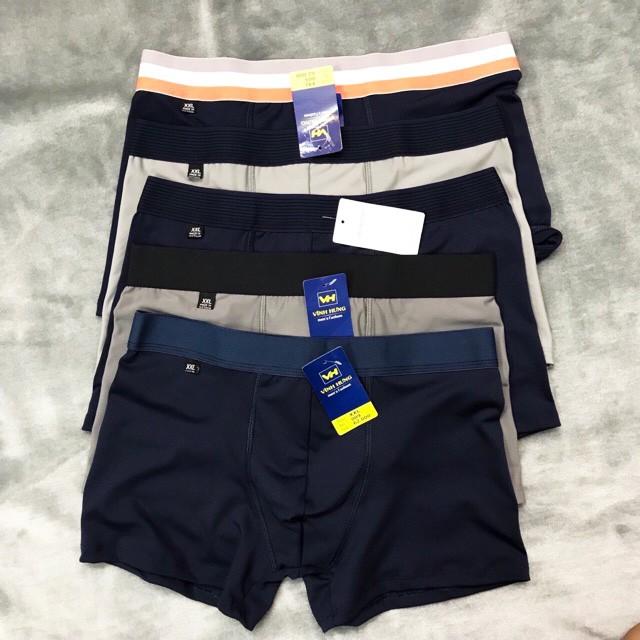 COMBO 5 QUẦN BOXER NAM CAO CẤP THUN COTTON LẠNH 009