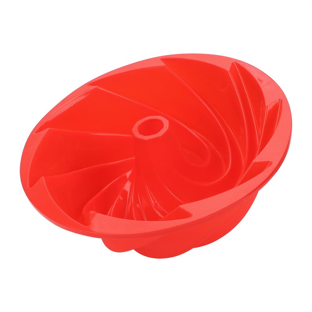 Khuôn Silicon Làm Bánh Hình Xoắn Ốc 3d