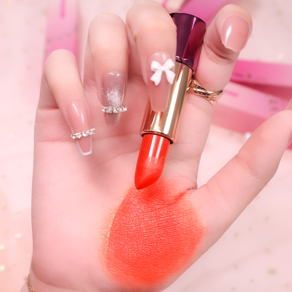 Son Lì Anh Thảo Đỏ Cam GUO - True Matte Lipstick GUO 5gr