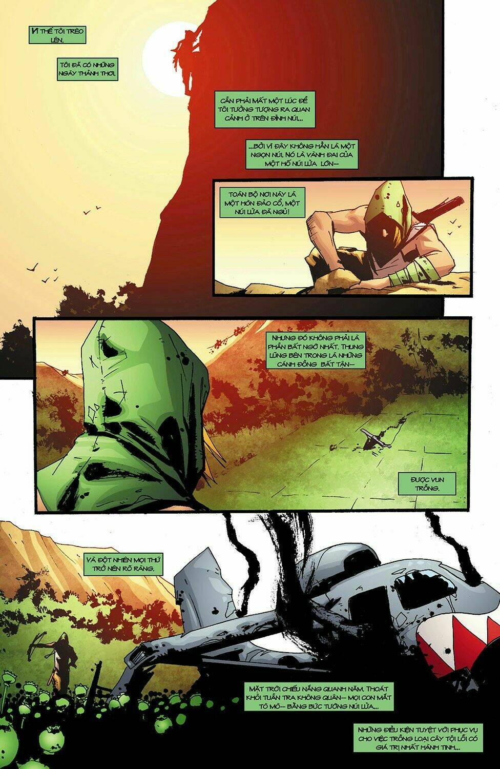 green arrow: year one chapter 3 4