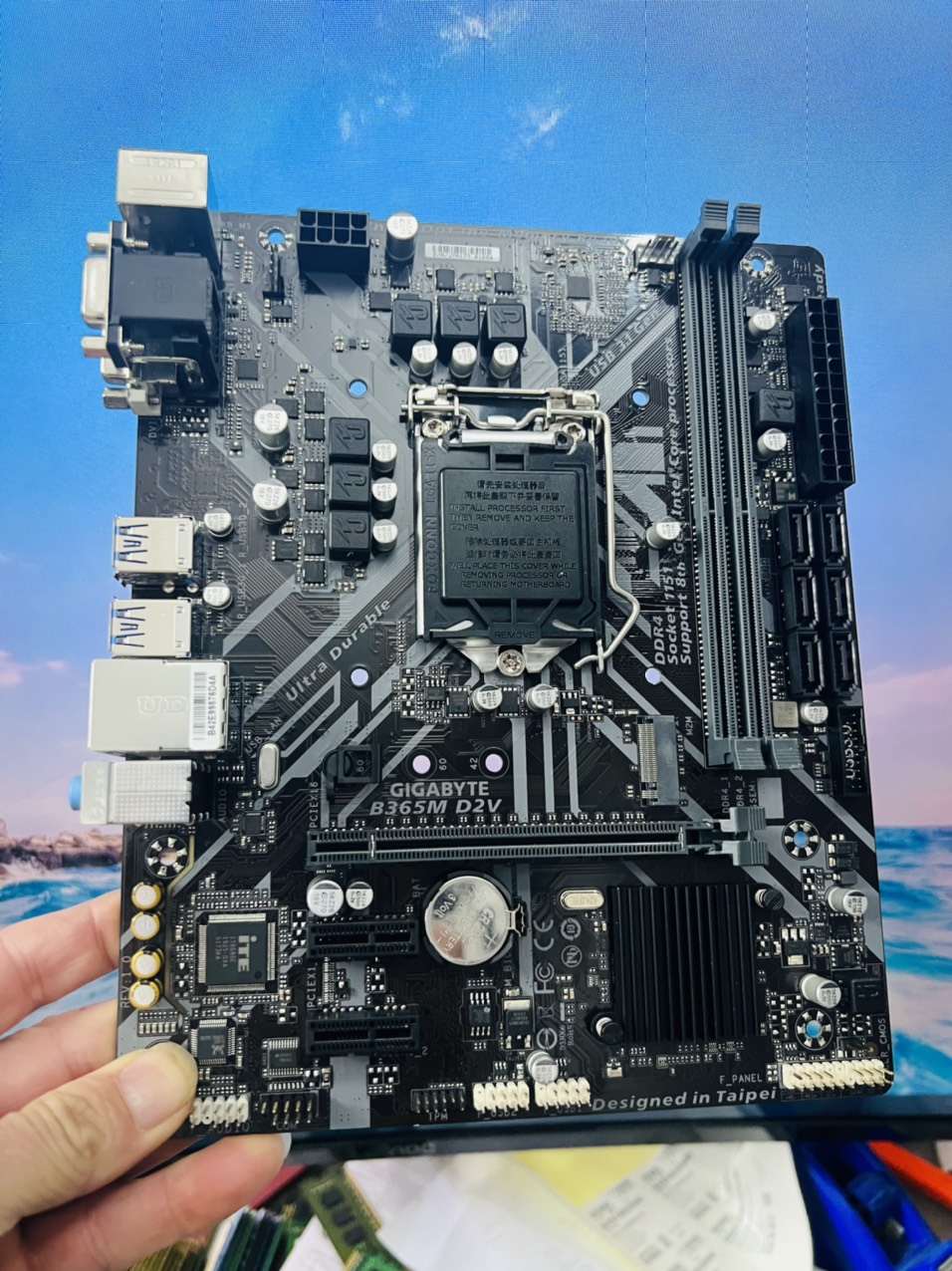 Bo Mạch Chủ (Mainboard) Gigabyte B365M-D2V- HÀNG CHÍNH HÃNG