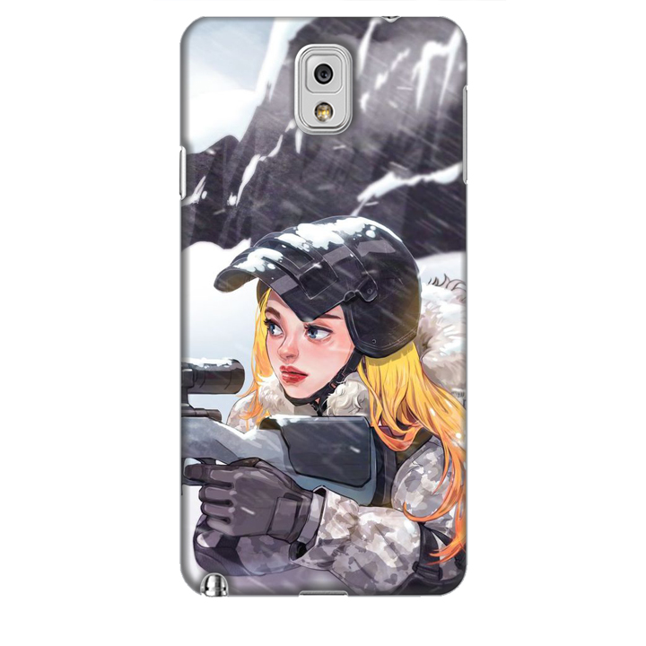 Ốp lưng dành cho điện thoại  SAMSUNG GALAXY NOTE 3 hình PUBG Mẫu 11