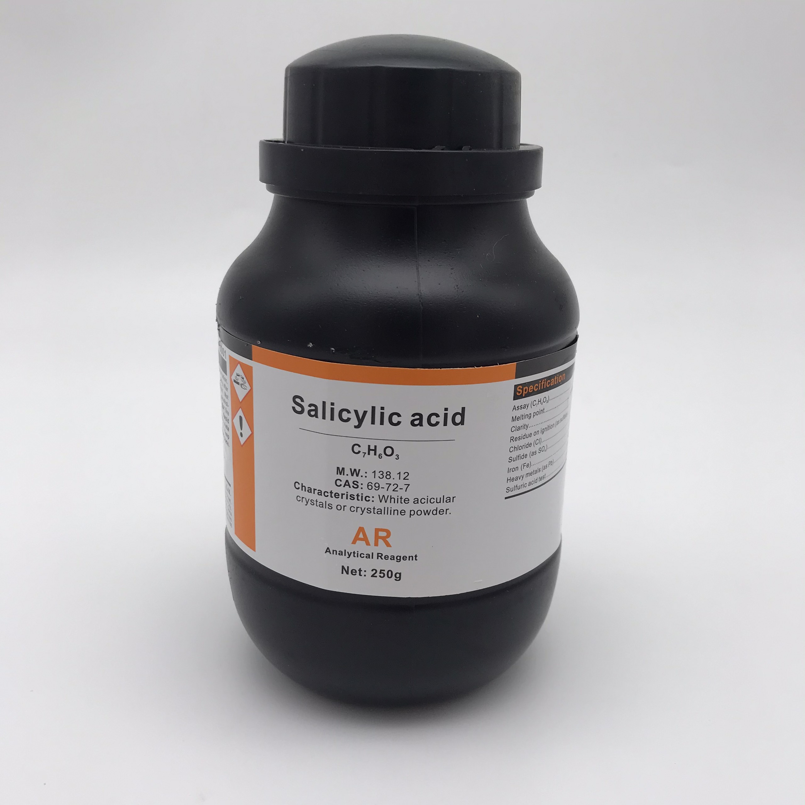 Hóa chất Salicylic Acid (Chai 250G, AR, Xilong, Cas 69-72-7)