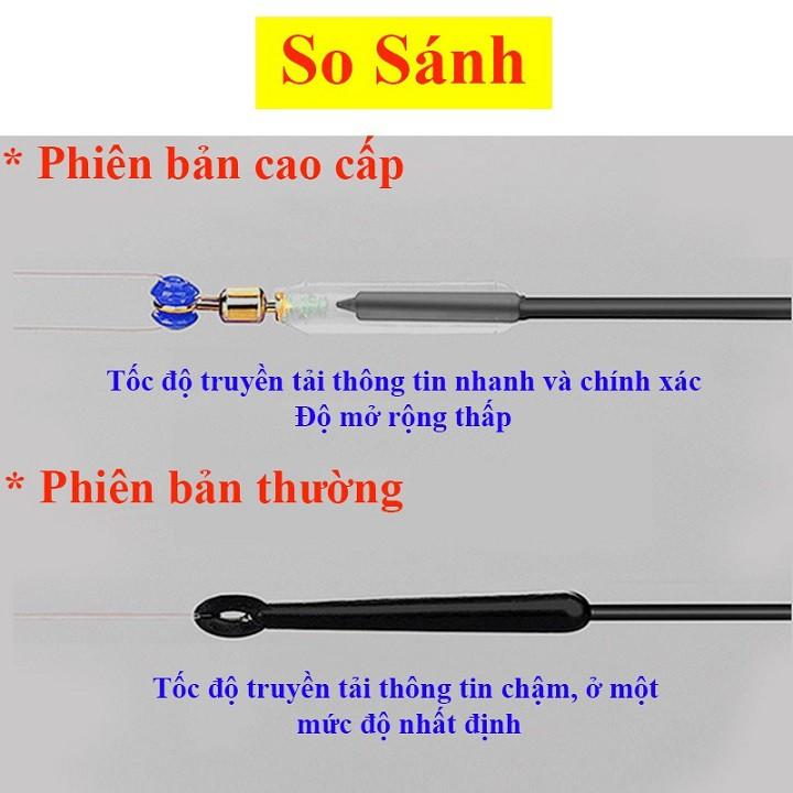 Chân Cắm Phao Câu Đài Silicon Vỉ 5 Chân Cắm Phao Cao Cấp Trong Suốt PK28