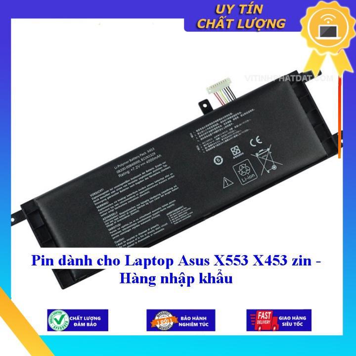 Pin dùng cho Laptop Asus X553 X453 - Hàng Nhập Khẩu New Seal
