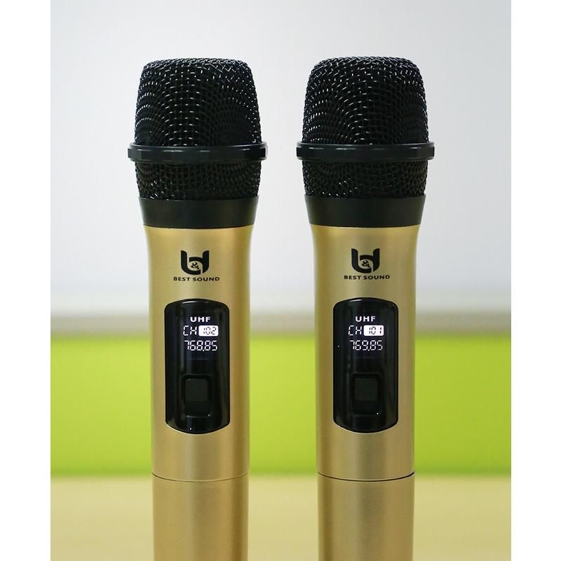 Micro karaoke không dây BEST SOUND W-003 Hàng Chính Hãng bảo hành 12 tháng