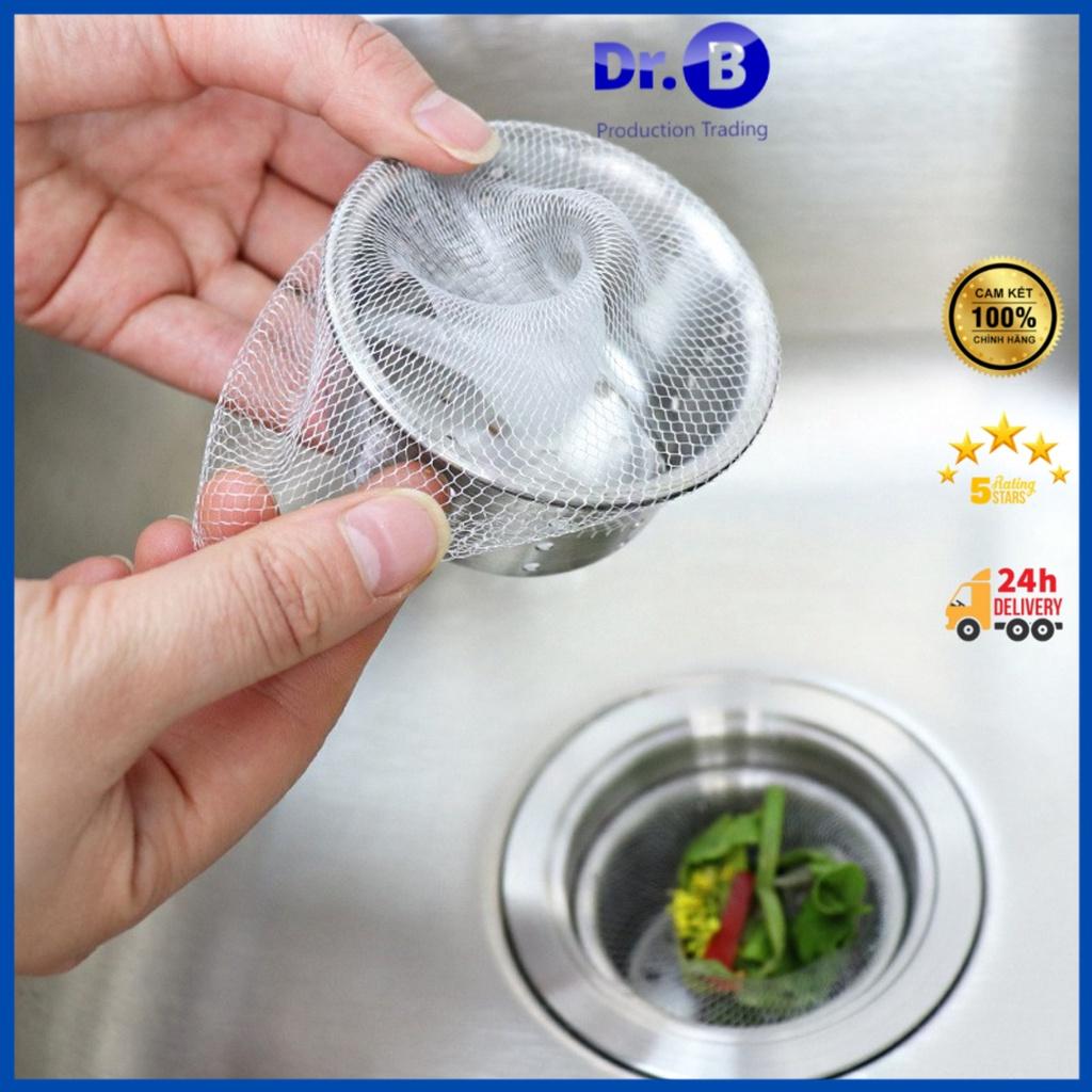 Túi lưới lọc rác cho bồn rửa bát, set 30c - GiaDungDrb