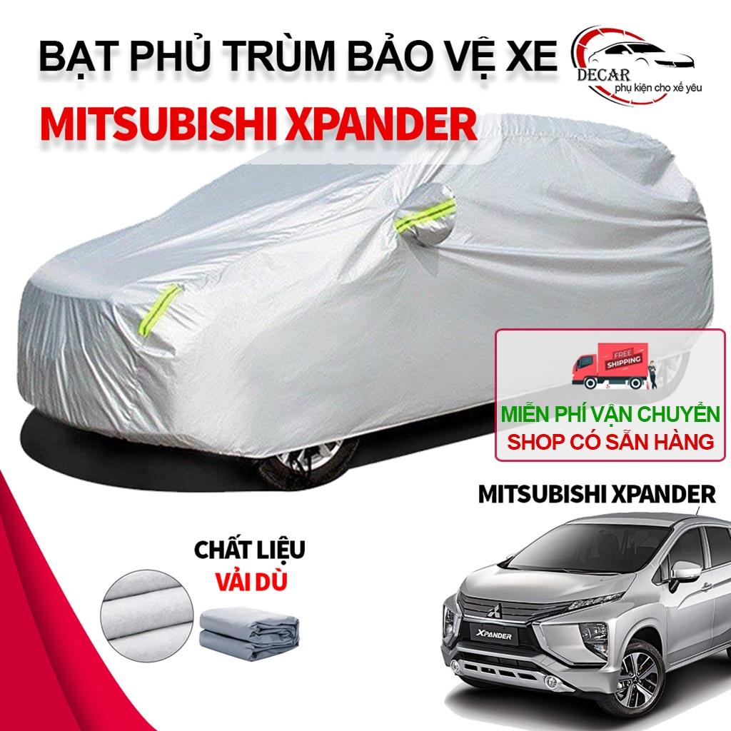 Bạt phủ xe ô tô 3 lớp thông minh, vải dù oxford cao cấp, áo trùm bảo vệ xe Mitsubishi Xpander che nắng,mưa