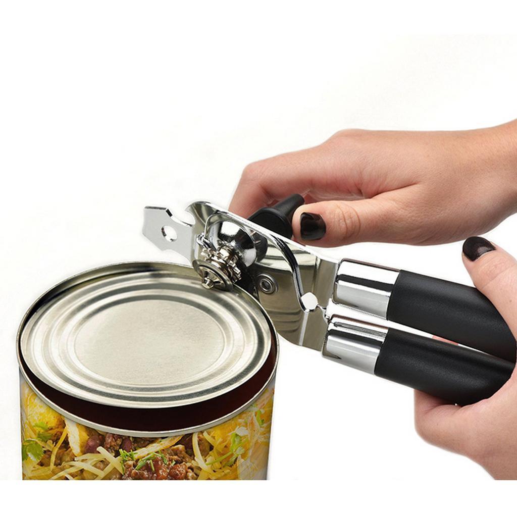 Heavy Duty Stainless Steel Can Opener - Professional Quality Can Accessory