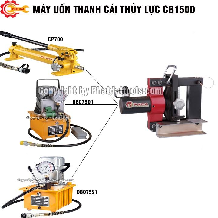 Máy Uốn Thanh Cái Đồng Thủy Lực CB150D
