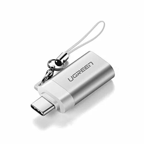 Ugreen UG50284US270TK Màu Bạc Đầu chuyển đổi TYPE C sang USB 3.0 vỏ nhôm - HÀNG CHÍNH HÃNG