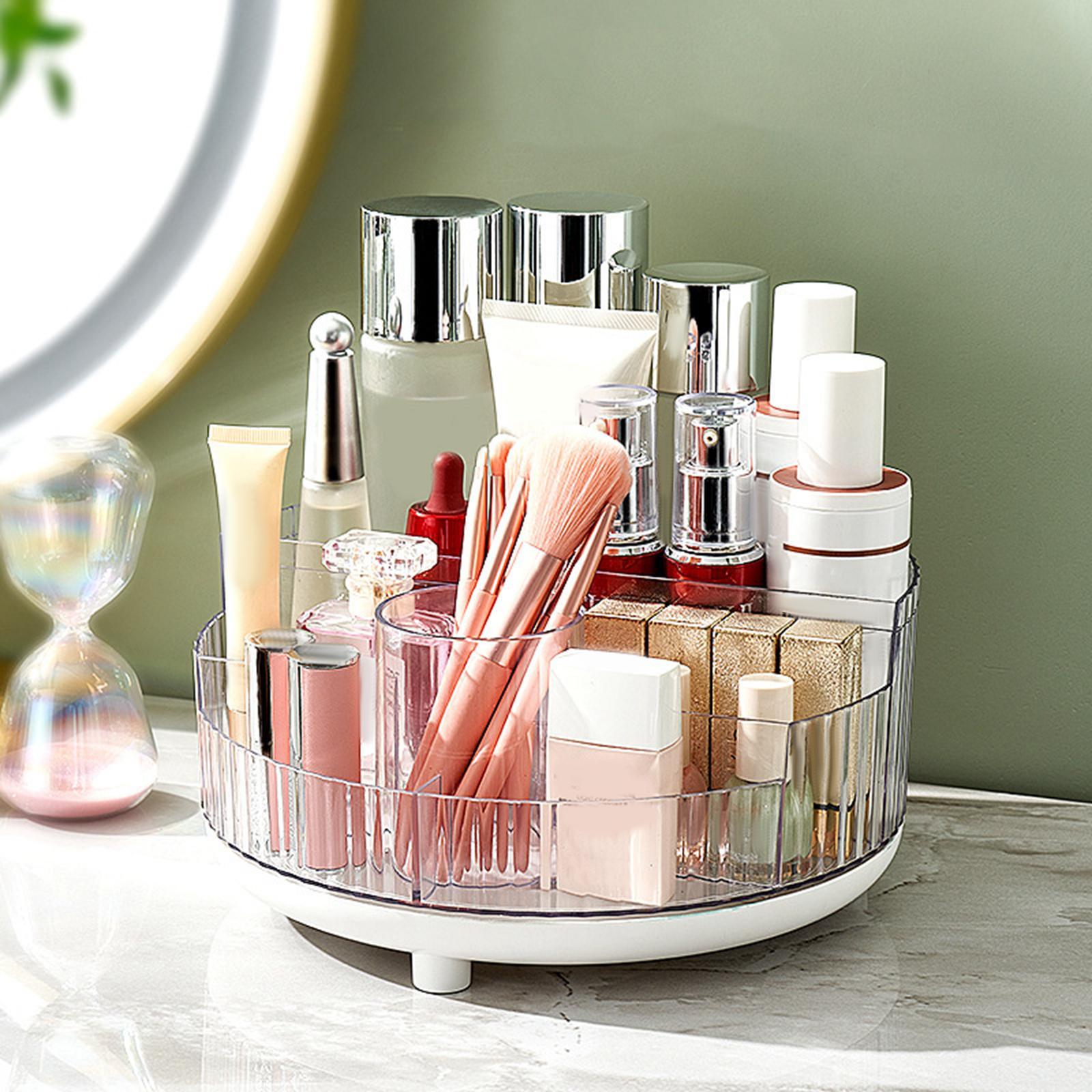 Cosmetic Makeup Rack Organizer Container Tabletop for Bathroom Dresser