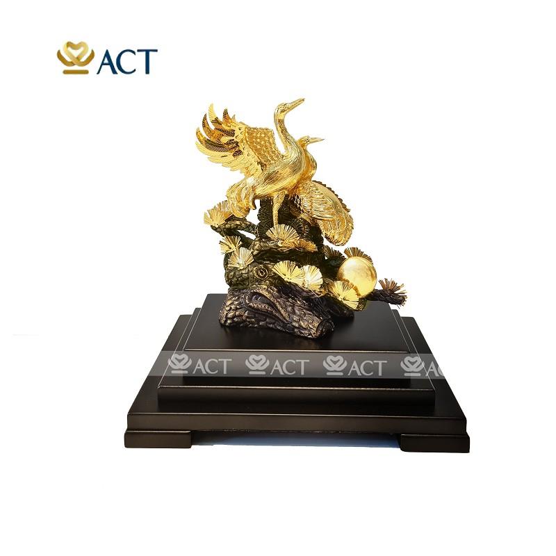 TƯỢNG TÙNG HẠC DIÊN NIÊN DÁT VÀNG