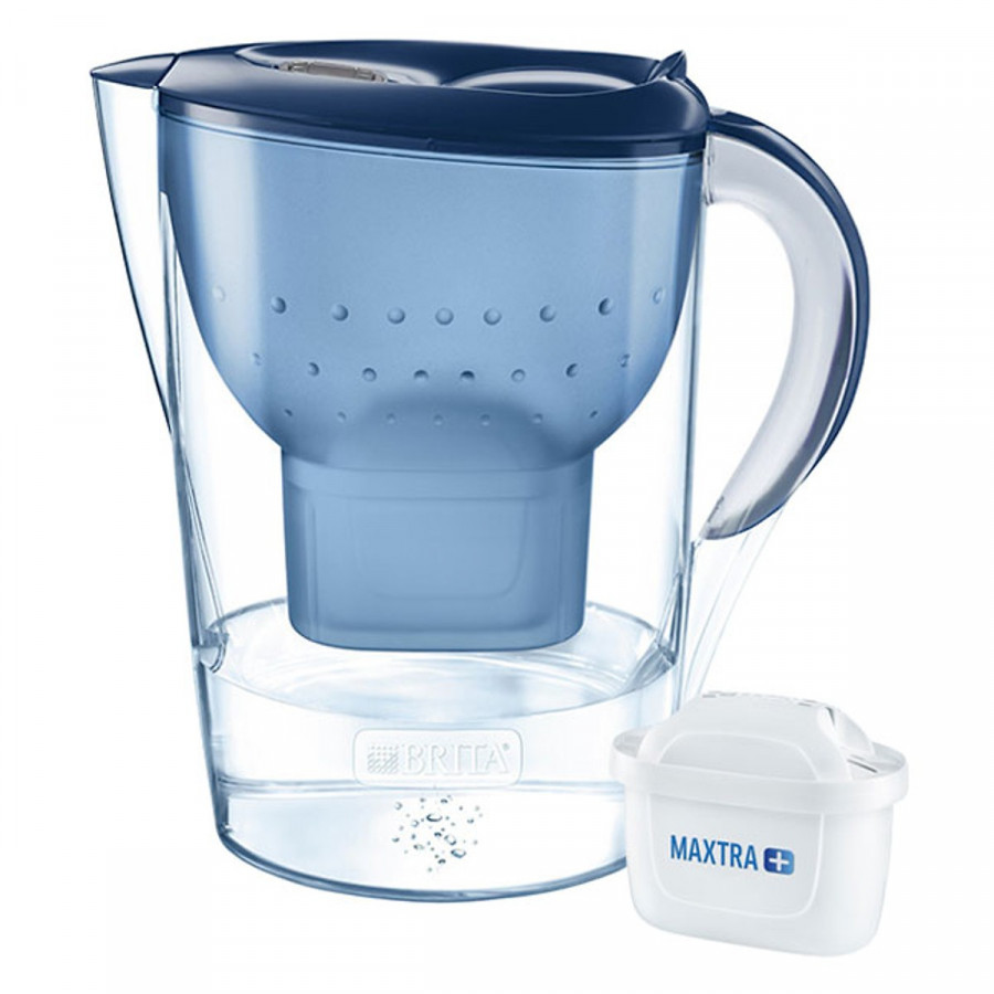 Bình lọc nước BRITA Marella water XL filter 3.5 lít kèm 1 lõi lọc - Hàng nhập khẩu