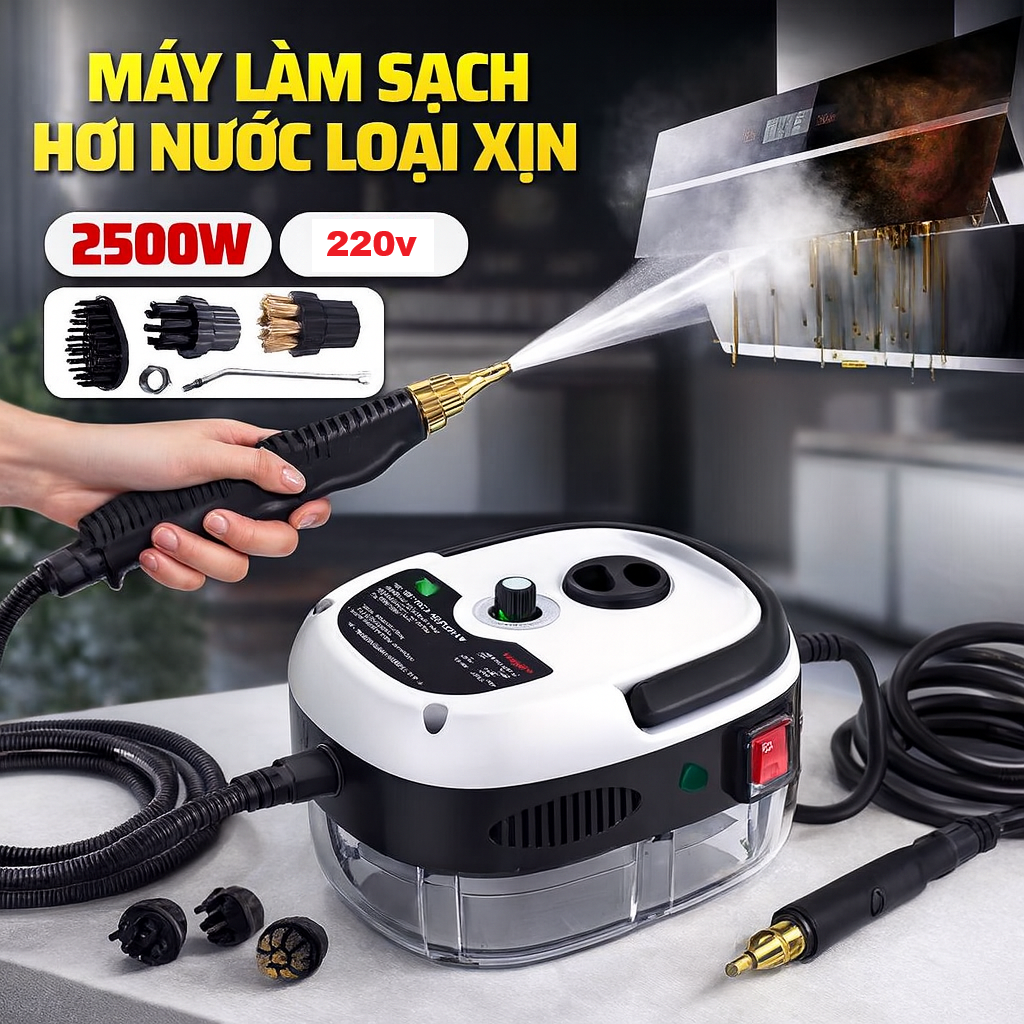 Máy Rửja Khoang Động Cơ &amp; Nội Thất Ô Tô – Làm Sạch Nhà Bếp, Máy Lạnh Siêu Sạch , vòi nước