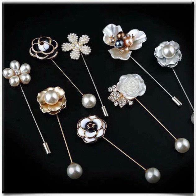 Set 8 Trâm Cài Áo Set 8 Chiếc, Chất Liệu Hợp Kim, Set 8 Chiếc Trâm Cài Áo Siêu Xinh
