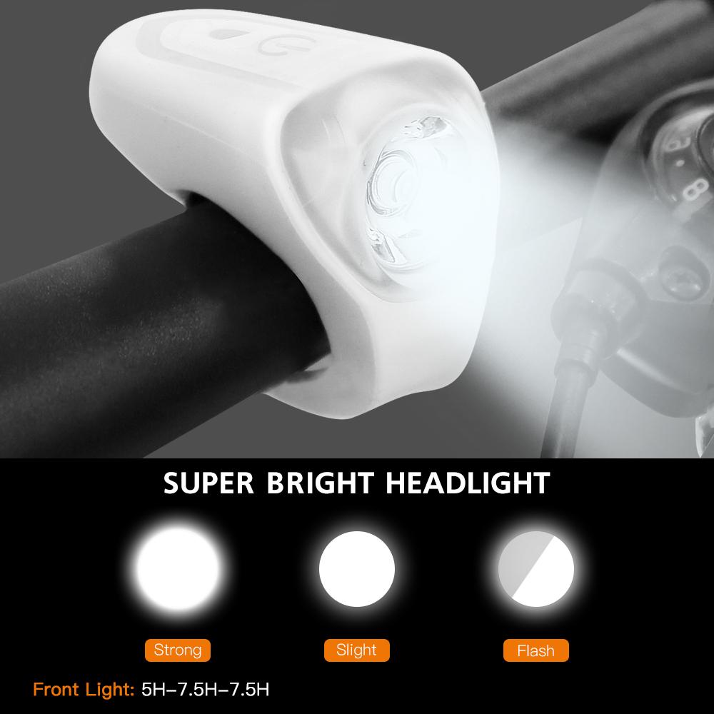 Đèn pha & đèn hậu xe đạp chống nước