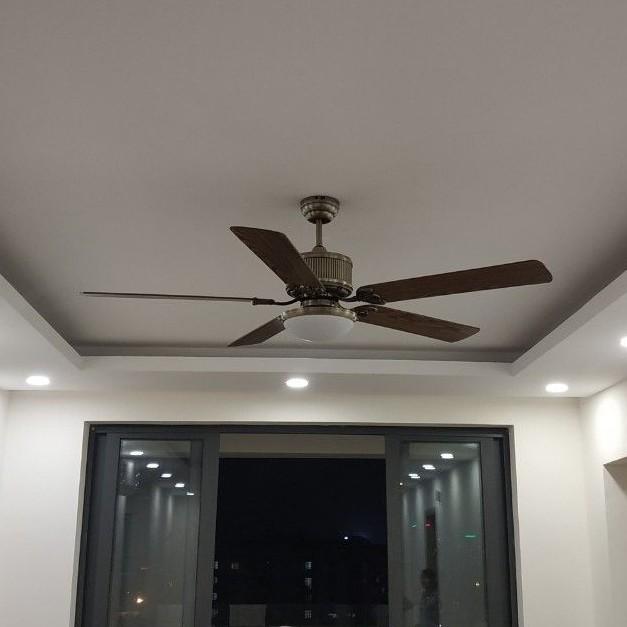 Quạt Trần Đèn 5 Cánh - Đèn Led 3 Chế Độ - KNQ61