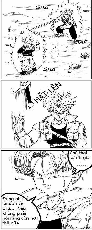 thế giới ngọc rồng - chuyện vui về trunks và goku chapter 1 13