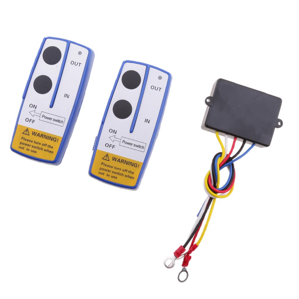 Universal 50ft 12V Wireless Remote Control Switch for Car ATV
