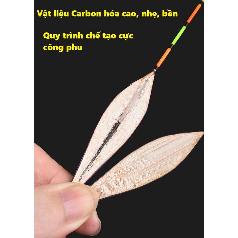 Phao Câu Đài,Phao Cỏ Tím Biếc Sanami Fishing TT-02 Phao Cỏ Lau Tự Nhiên Chuyên Dụng Câu cá