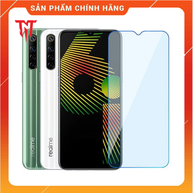 Bộ 2 Kính cường lực full keo dùng cho điện thoại Realme 6 và Realme 6i - hàng chính hãng