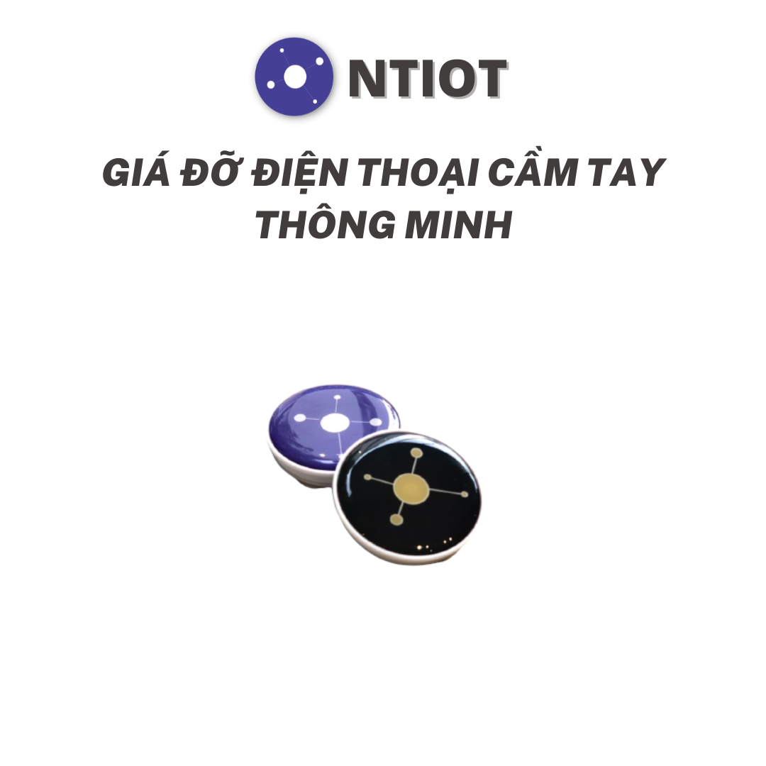 Giá đỡ điện thoại lưu trữ thông tin cá nhân, thông tin thú cưng, mạng xã hội