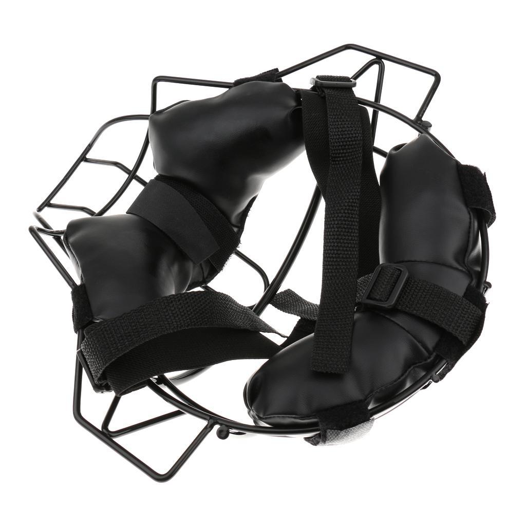 Baseball Softball Adult Catchers Protective Gear Adjustable Soft Face Mask