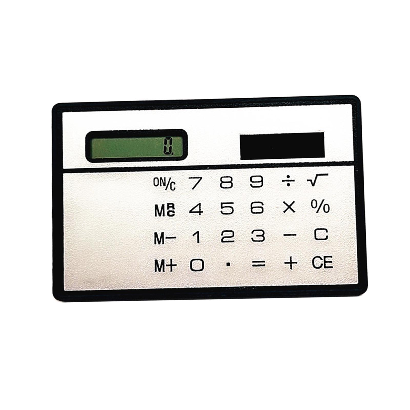 8 Digit Calculator Big Buttons Basic Calculators for Desktop Office Business